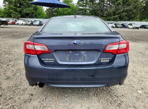 4S3BNAC69H3043939 2017 SUBARU LEGACY Серый Вид сзади