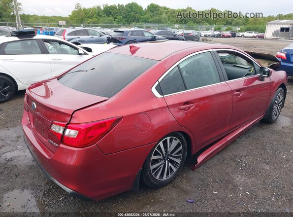 4S3BNAD63J3035792 2018 SUBARU LEGACY Бордовый Задняя правая четверть