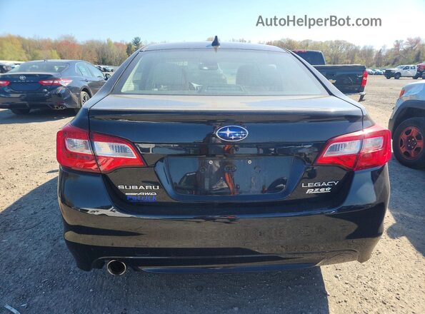 4S3BNAD6XG3036561 2016 SUBARU LEGACY Black Rear view