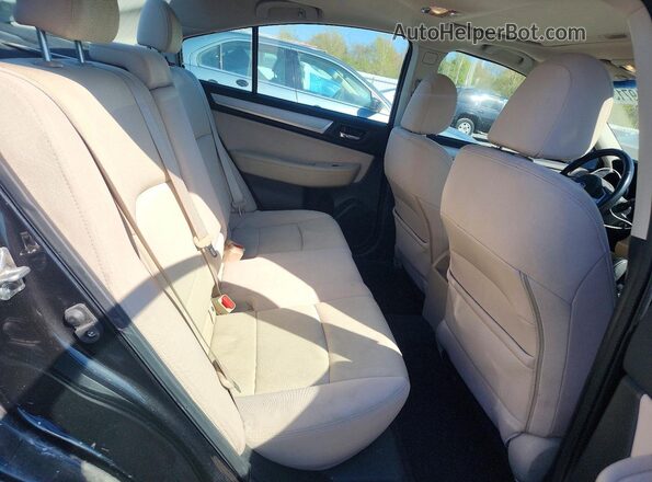4S3BNAD6XG3036561 2016 SUBARU LEGACY Black Rear seats view