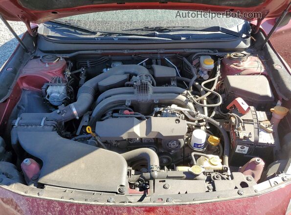 4S3BNAE61G3033580 2016 SUBARU LEGACY Maroon Widok wnętrza z tyłu