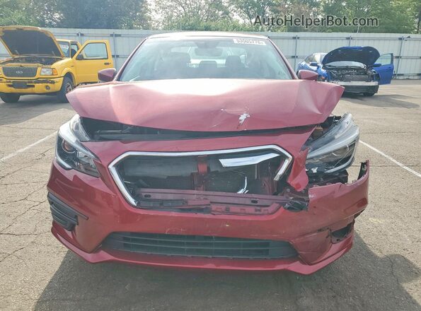 4S3BNAF60K3034890 2019 SUBARU LEGACY Темно-бордовый Вид спереди