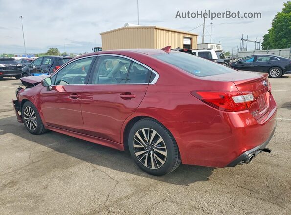 4S3BNAF60K3034890 2019 SUBARU LEGACY Темно-бордовый Задняя левая четверть