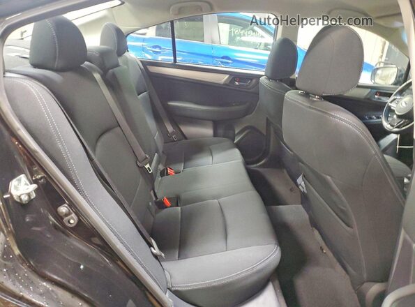 4S3BNAF60K3038437 2019 SUBARU LEGACY Black Widok tylnych siedzeń