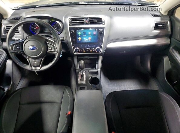 4S3BNAF60K3038437 2019 SUBARU LEGACY Black Widok deski rozdzielczej