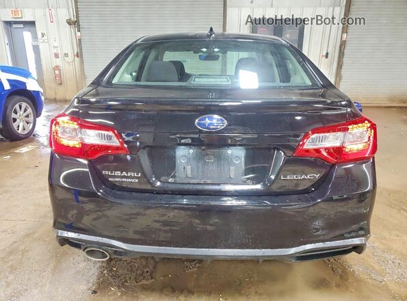 4S3BNAF60K3038437 2019 SUBARU LEGACY Black Widok z tyłu