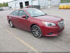 2017 Subaru Legacy 2.5i Premium Red vin: 4S3BNAF61H3046362