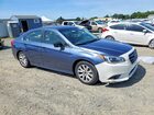 2017 Subaru Legacy 2.5i Premium Синий vin: 4S3BNAF63H3040689