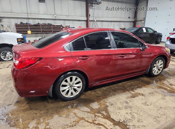 4S3BNAF64G3045348 2016 SUBARU LEGACY Бордовый Задняя правая четверть