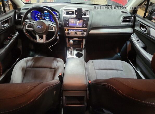 4S3BNAF64G3045348 2016 SUBARU LEGACY Бордовый Вид панели приборов