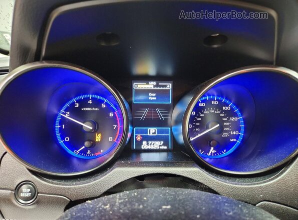 4S3BNAF64G3045348 2016 SUBARU LEGACY Бордовый Вид щитка приборов