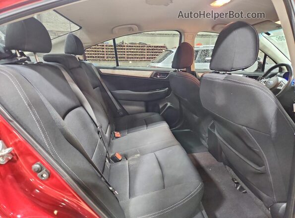 4S3BNAF64G3045348 2016 SUBARU LEGACY Бордовый Вид задних сидений