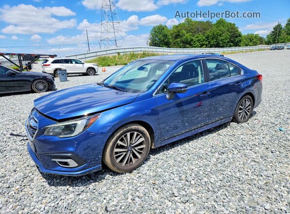 4S3BNAF65K3023867 2019 SUBARU LEGACY Синий Передняя левая четверть