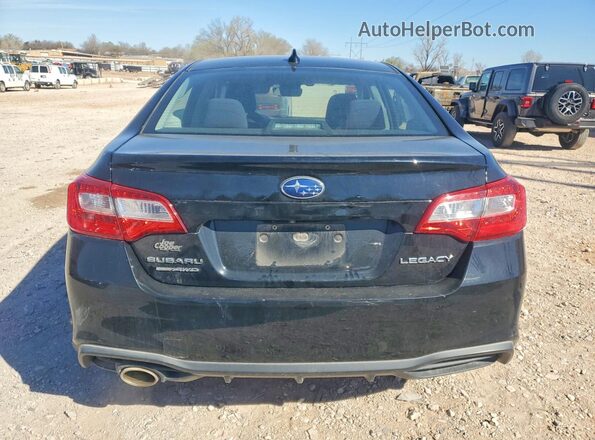 4S3BNAF69K3032183 2019 SUBARU LEGACY Черный Вид сзади