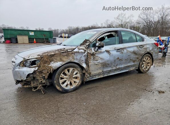 4S3BNAH64H3004748 2017 SUBARU LEGACY Серебряный Передняя левая четверть