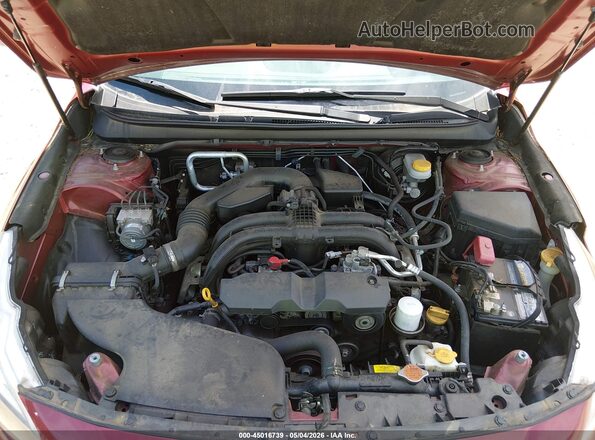 4S3BNAH67H3033175 2017 SUBARU LEGACY Темно-бордовый Вид сзади