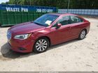 2017 Subaru Legacy 2.5i Premium Темно-бордовый vin: 4S3BNAH67H3033175