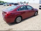 2017 Subaru Legacy 2.5i Premium Темно-бордовый vin: 4S3BNAH67H3033175