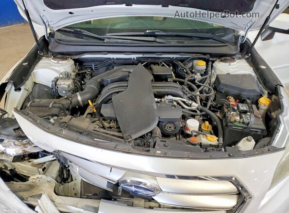 4S3BNAL60G3023366 2016 SUBARU LEGACY Белый Вид задней части салона