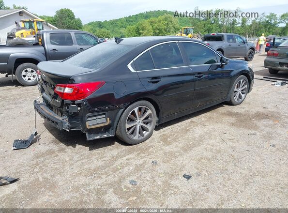 4S3BNAN60H3020806 2017 SUBARU LEGACY Черный Задняя правая четверть