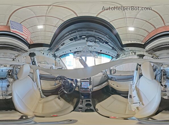 4S3BNAN60K3022725 2019 SUBARU LEGACY White Vista interior de 360 grados