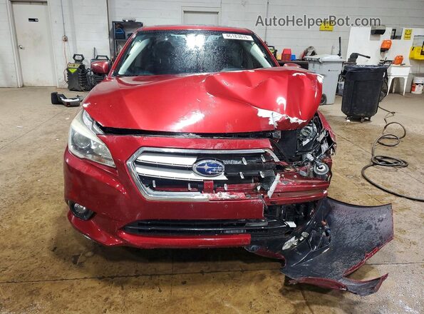 4S3BNAN65G3014238 2016 SUBARU LEGACY Бордовый Вид спереди