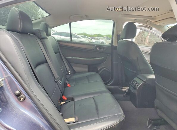 4S3BNAN66H3006280 2017 SUBARU LEGACY Синий Вид задних сидений