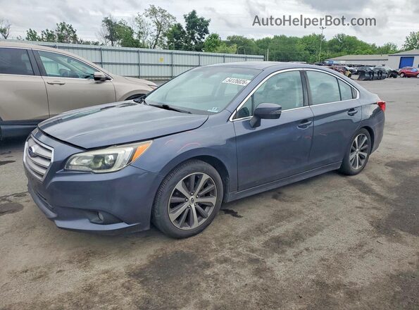 4S3BNAN66H3047329 2017 SUBARU LEGACY Синий Передняя левая четверть