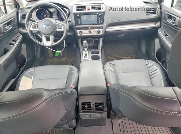 4S3BNAN66H3047329 2017 SUBARU LEGACY Синий Вид панели приборов
