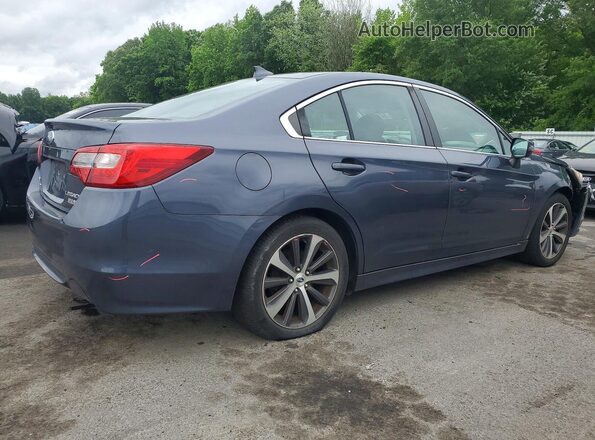 4S3BNAN66H3047329 2017 SUBARU LEGACY Синий Задняя правая четверть