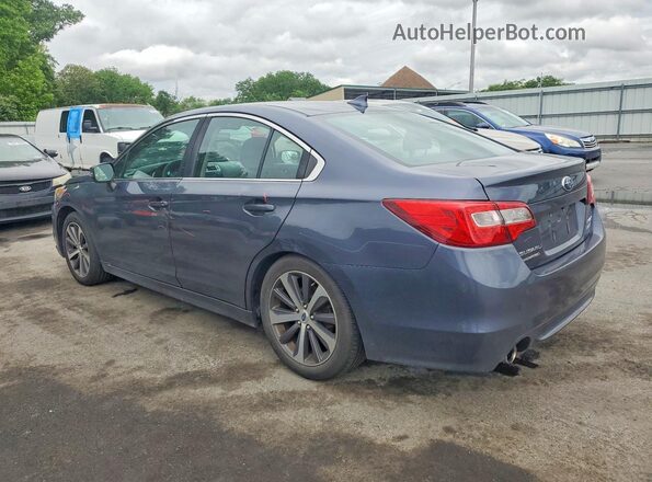 4S3BNAN66H3047329 2017 SUBARU LEGACY Синий Задняя левая четверть