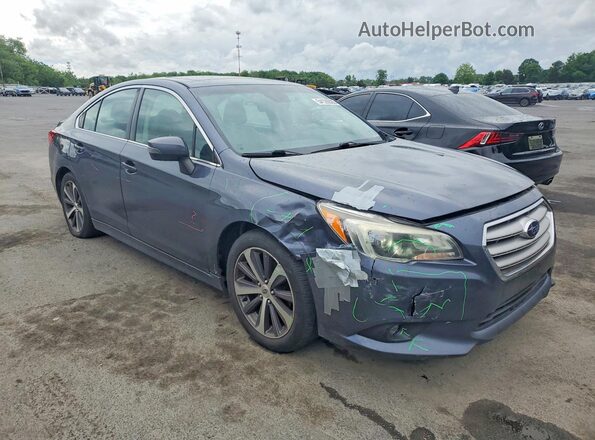 4S3BNAN66H3047329 2017 SUBARU LEGACY Синий Передняя правая четверть