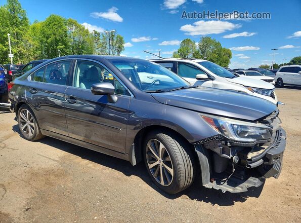 4S3BNAN66J3022677 2018 SUBARU LEGACY Серый Передняя правая четверть