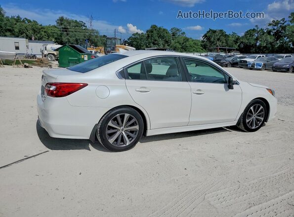 4S3BNAN67H3023735 2017 SUBARU LEGACY Белый Задняя правая четверть