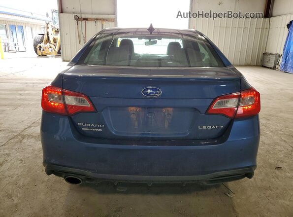 4S3BNAN68K3018695 2019 SUBARU LEGACY Blue Widok z tyłu