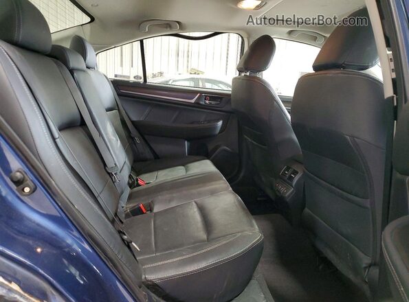 4S3BNAN68K3018695 2019 SUBARU LEGACY Blue Widok tylnych siedzeń