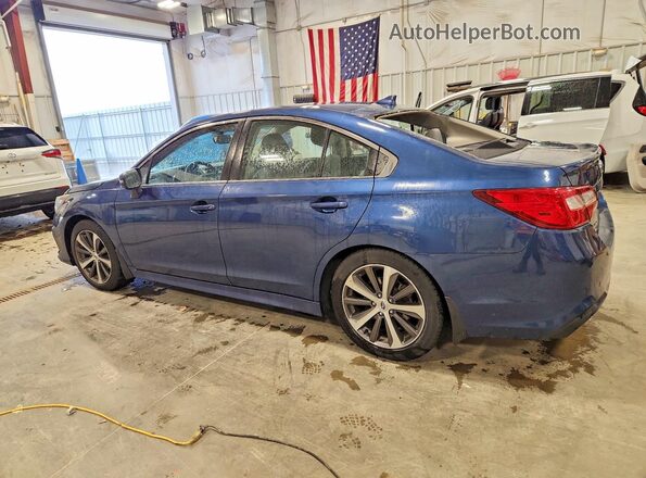 4S3BNAN68K3019135 2019 SUBARU LEGACY Синий Задняя левая четверть