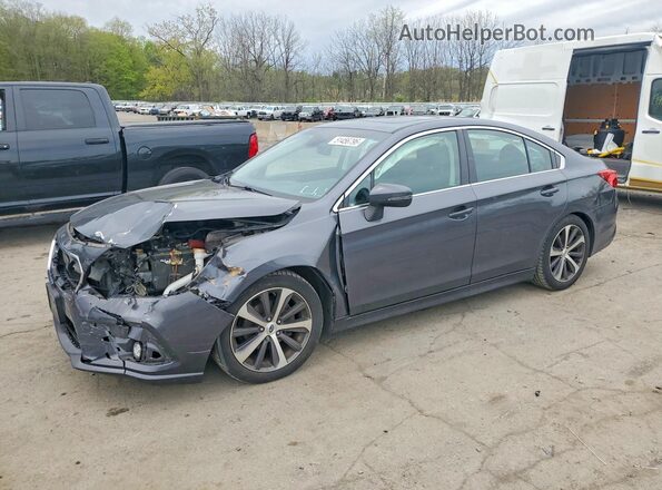 4S3BNAN68K3025338 2019 SUBARU LEGACY Угольный Передняя левая четверть