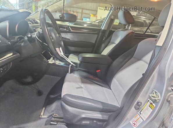4S3BNAR65H3036400 2017 SUBARU LEGACY Синий Вид салона спереди