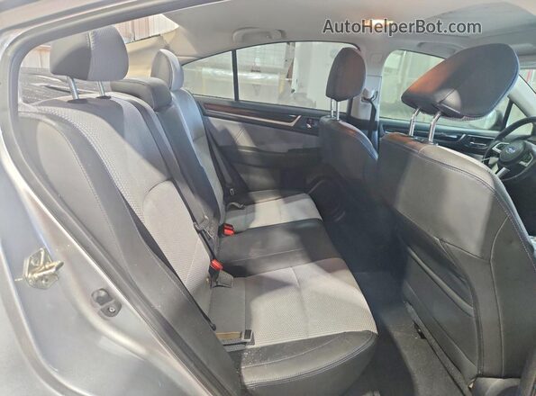 4S3BNAR65H3036400 2017 SUBARU LEGACY Синий Вид задних сидений