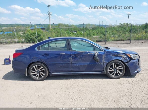 4S3BNAS62H3010718 2017 SUBARU LEGACY Blue Vista interior trasera
