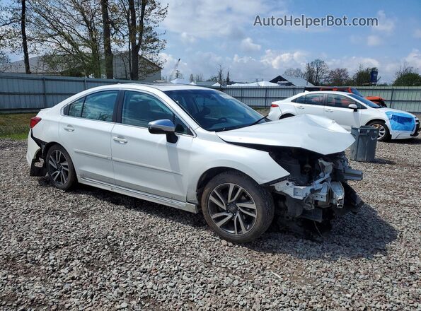 4S3BNAS69J3023973 2018 SUBARU LEGACY Белый Передняя правая четверть