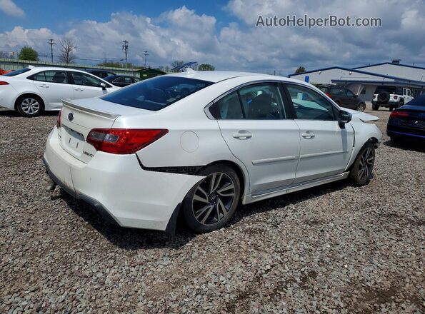 4S3BNAS69J3023973 2018 SUBARU LEGACY Белый Задняя правая четверть