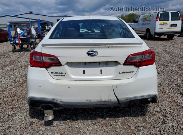 4S3BNAS69J3023973 2018 SUBARU LEGACY Белый Вид сзади