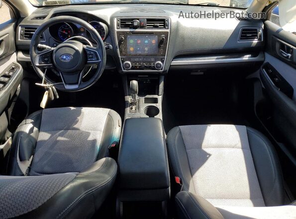 4S3BNAS69K3018015 2019 SUBARU LEGACY Black Вид панелі приладів