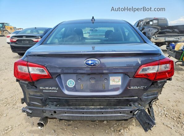 4S3BNBC64G3036384 2016 SUBARU LEGACY Blue Rear view