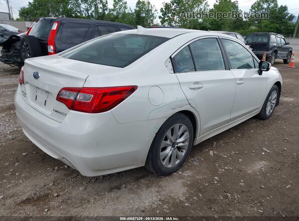 4S3BNBC64G3050365 2016 SUBARU LEGACY Белый Задняя правая четверть