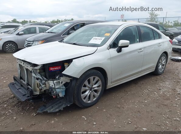 4S3BNBC64G3050365 2016 SUBARU LEGACY Белый Передняя левая четверть