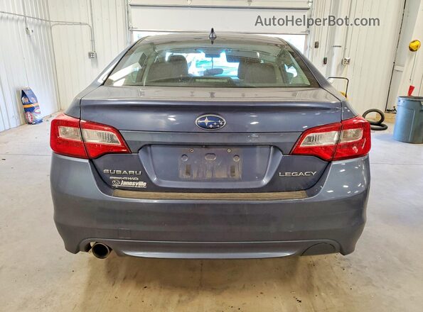 4S3BNBD65G3026204 2016 SUBARU LEGACY Blue Вид ззаду