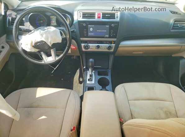 4S3BNBD67G3025636 2016 SUBARU LEGACY White Dashboard view